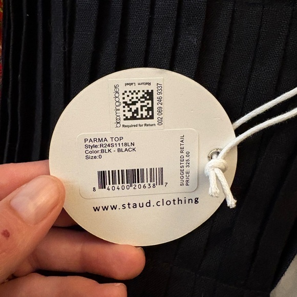 Staud pleated corset xs - Picture 4 of 5